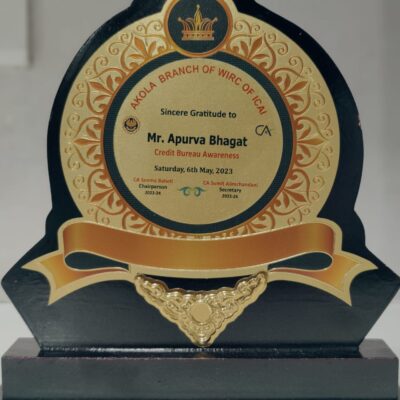 Appreciation from Akola Branch of WIRC of ICAI