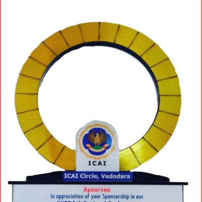 Appreciation from ICAI Vadodara